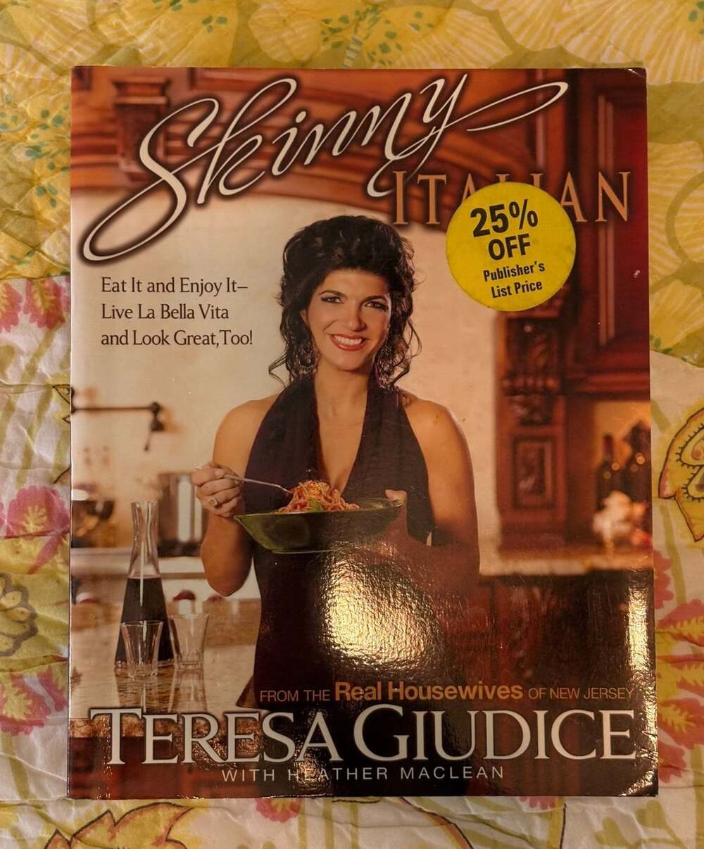 GUC Skinny Italian Eat It & Enjoy It Teresa Giudice, Real housewives New Jersey